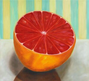 Das Bild zeigt Pinke Grapefruit